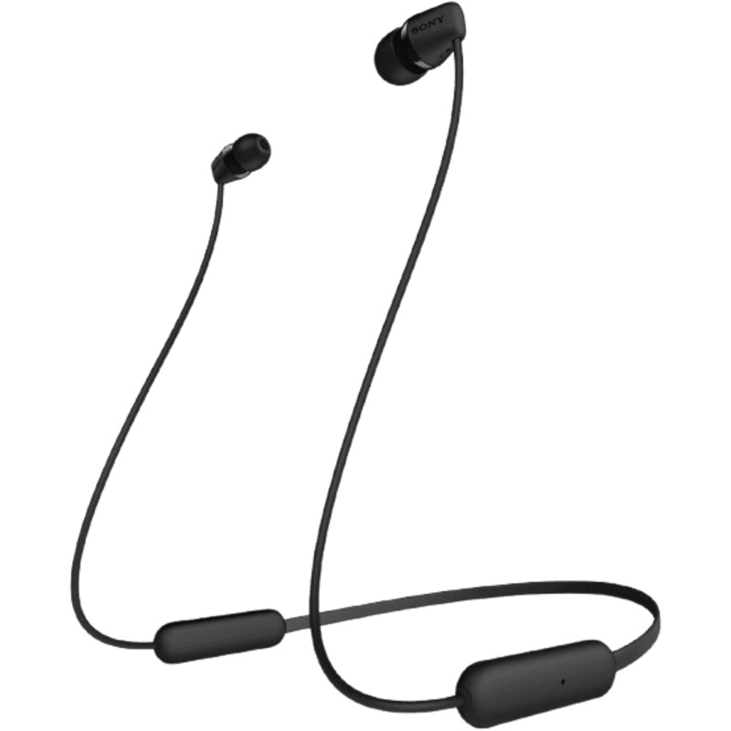 Sony Wireless In-Ear Headphones | WI-C200 | 15 Hours Battery Life | Black