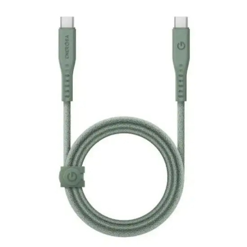 ENERGEA FLOW USB-C TO USB-C CABLE 1.5M – GREEN