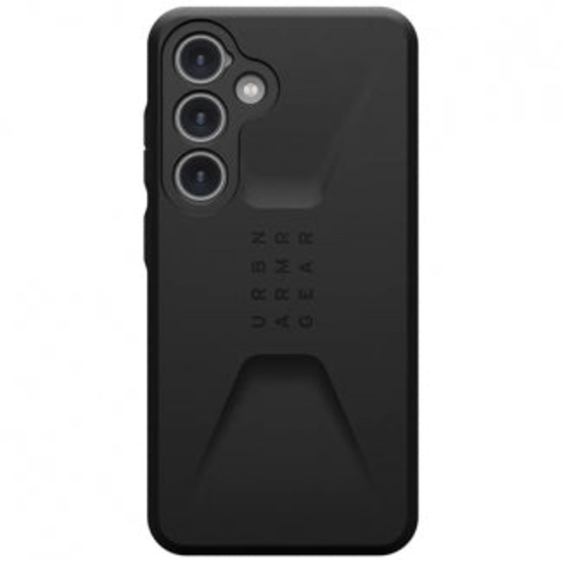 Urban Armor Gear Civilian Case for Samsung Galaxy S24 (Black)