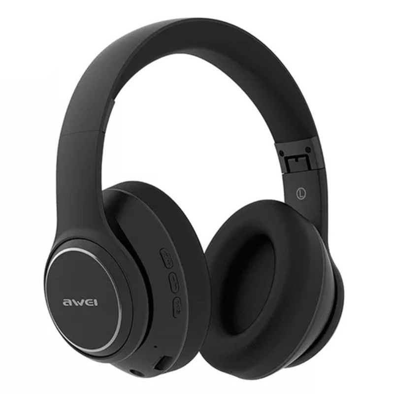 AWEI RGB Gaming Headset with Mic Over-Ear Headphones Bluetooth 5.3 – Black