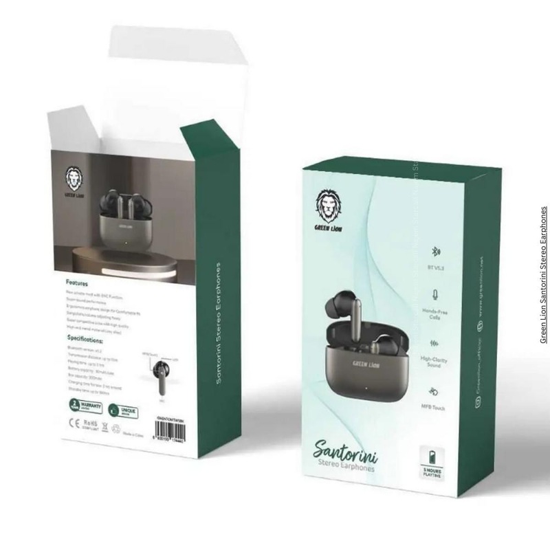 Green Lion Santorini Stereo Earphones