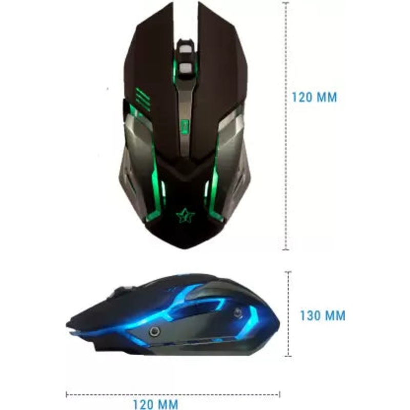 (Open Box) Flipkart SmartBuy Dash Series G40 Gaming Mouse  (USB 2.0, Black)