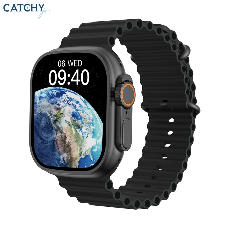 WiWU SW01 Ultra SmartWatch|Black|Gold