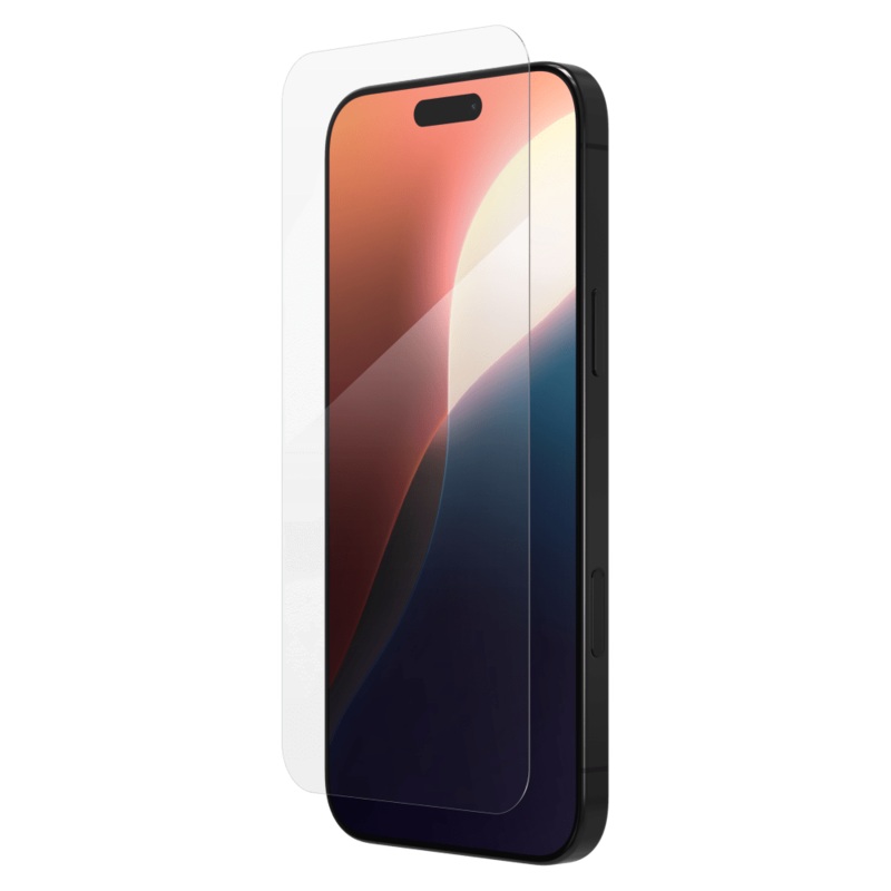 ZAGG InvisibleShield Antimicrobial Glass Screen Protector for Apple iPhone 16 Pro Max Clear