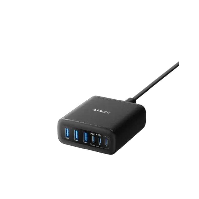 A2154K11 Anker Charger (112W, 6 Ports, GaN) -Black