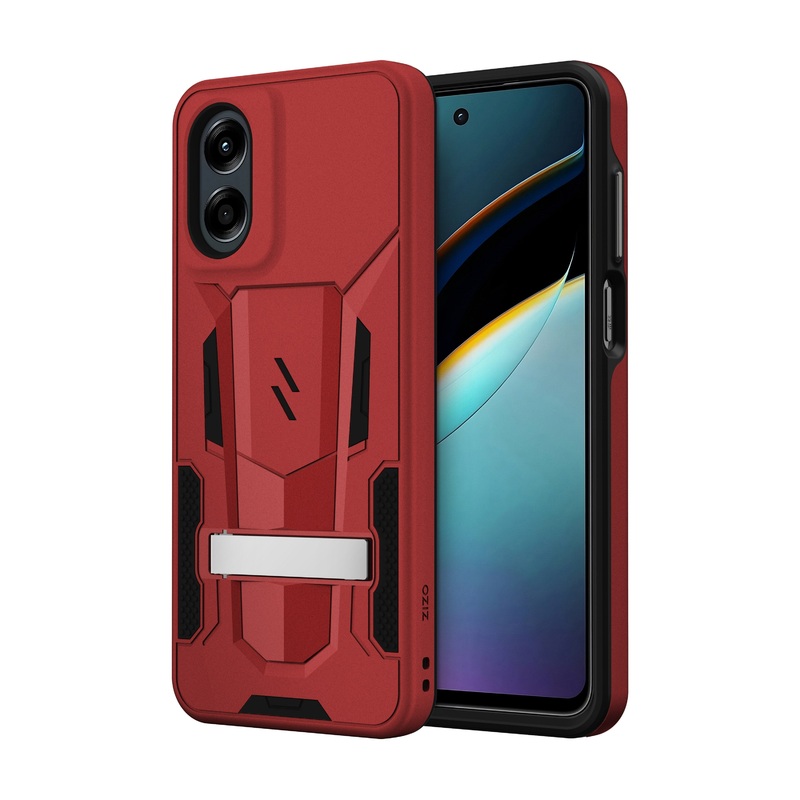 ZIZO TRANSFORM Series moto g 5G (2024) Case – Red