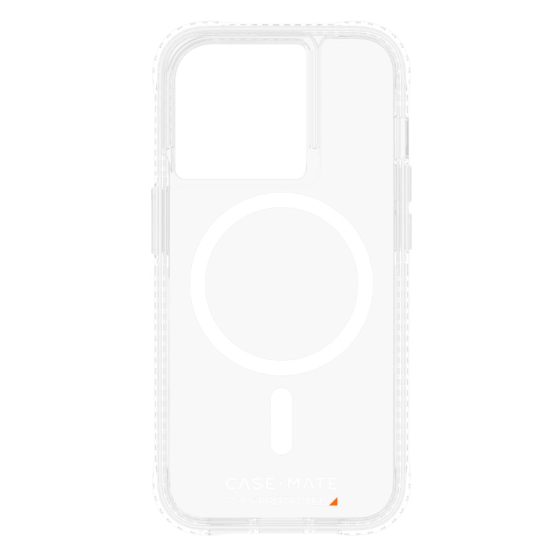 Case-Mate Ultra Tough Plus D3O MagSafe Case for Apple iPhone 15 Pro Clear