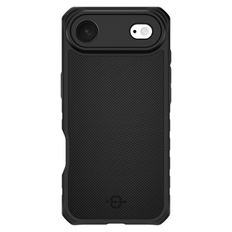 ITSKINS – Hybrid_R Nylon MagSafe Case for Apple iPhone Air – Black