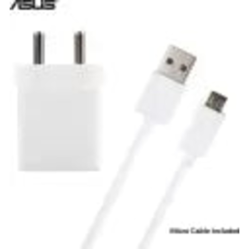 (Open Box) ASUS 10.5 W 2.1 A Wall Charger for Mobile with Detachable Cable