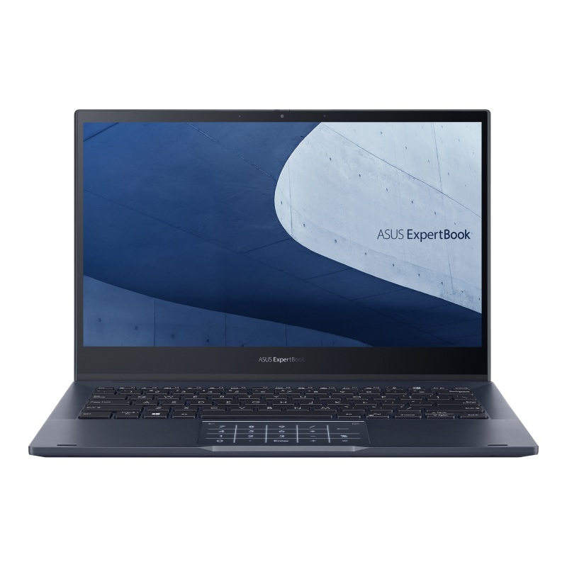 (Brand Refurbished) Asus ExpertBook B5302FEA-LF0577R 13.3 OLED Touch(400 NITS) i7-1165G7 HD Cam 16GB RAM(16*1) 512GB PCIE SSD WIN 10 Pro AX+BT5.0 66WHrs 65W Backlit Chiclet KB (NumberPad), Black