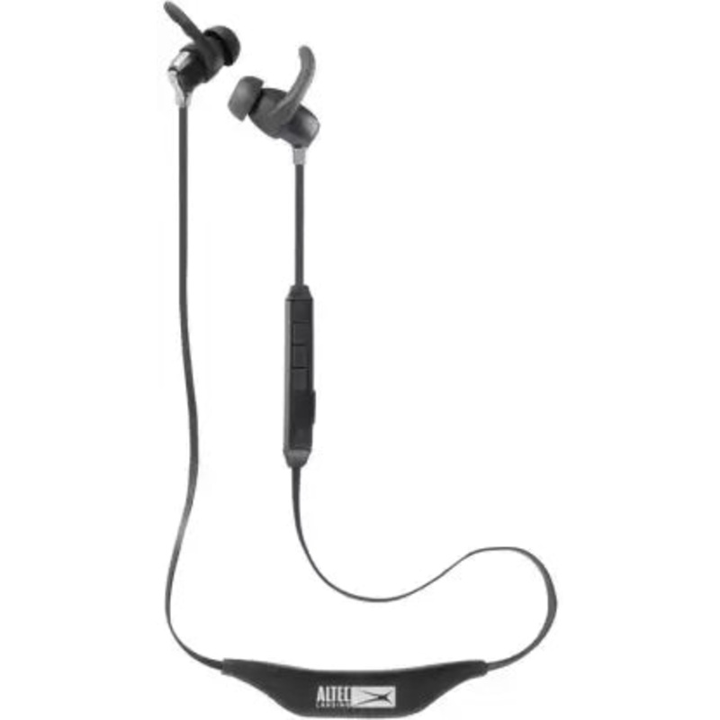 (Open Box) ALTEC LANSING MZW100 – Black Bluetooth Headset  (Black, In the Ear)
