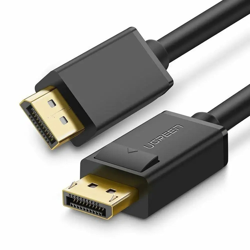 UGreen DP Male to Male Cable (1m) – BLACK