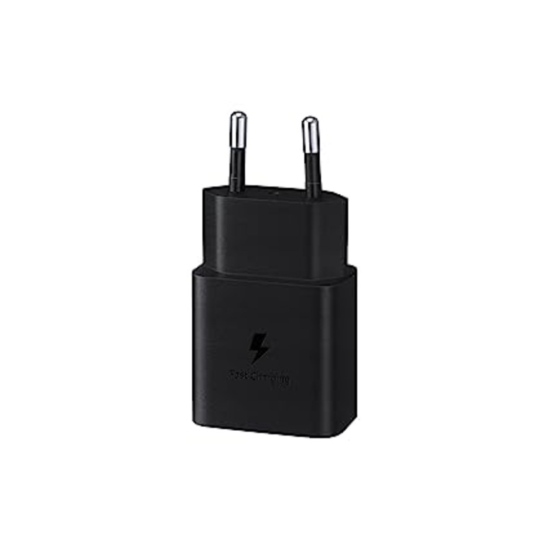 (Open Box)  Samsung Original 15W Single Port, Type-C Charger (Cable Included)