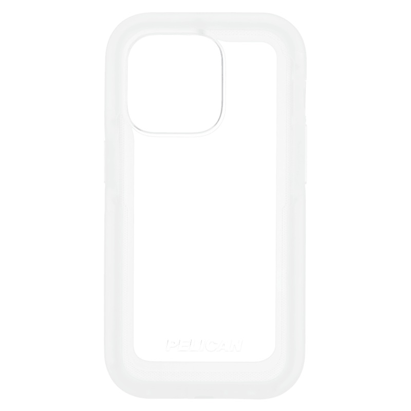 Pelican Voyager Case with Micropel for Apple iPhone 14 Pro Clear