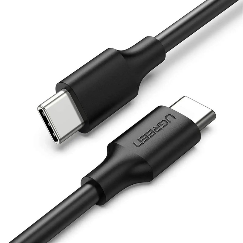 UGREEN USB 2.0 Type C to Type C Cable Nickel Plating 1m (Black)