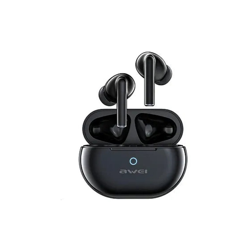 AWEI Wireless Bluetooth Earbuds And Gaming Earbuds with Microphone – Black