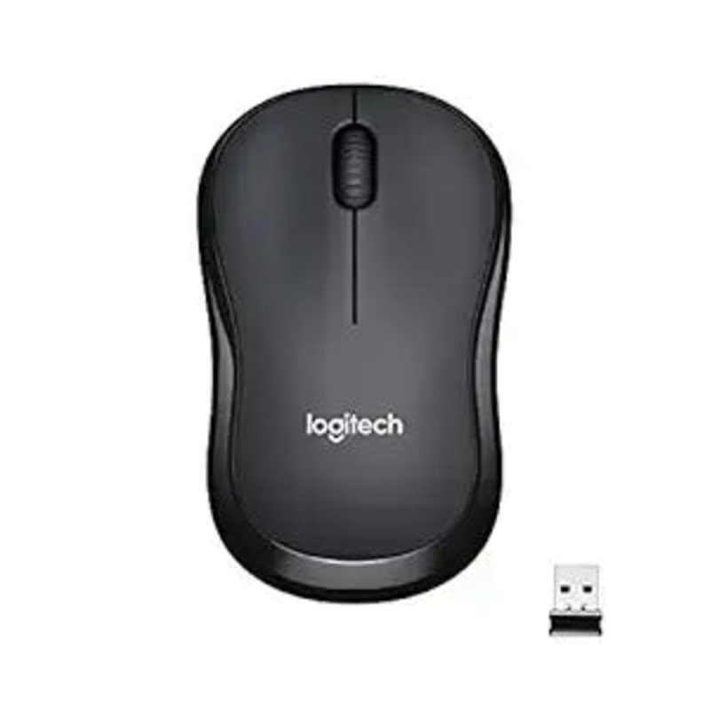 (Open Box) Logitech M221 Wireless Mouse, Silent Buttons, 2.4 GHz with USB Mini Receiver, 1000 DPI Optical Tracking, 18-Month Battery Life, Ambidextrous PC/Mac/Laptop