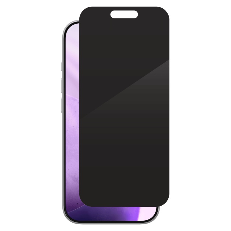 ZAGG Privacy XTR Tempered Glass Screen Protector for Apple 2025 iPhone 6.3 Pro Clear