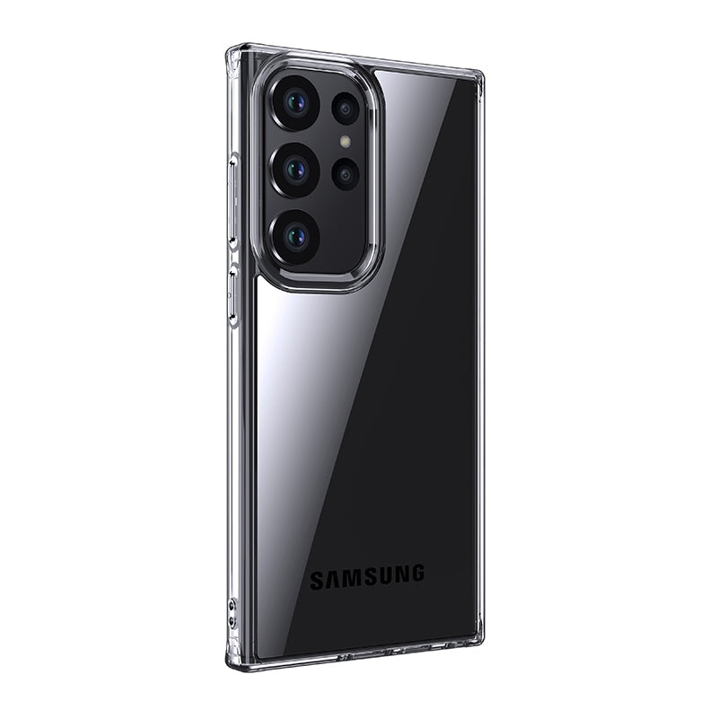 Wlons Shockproof Bumper Hard Armor PC Matte Translucent Case Transparent