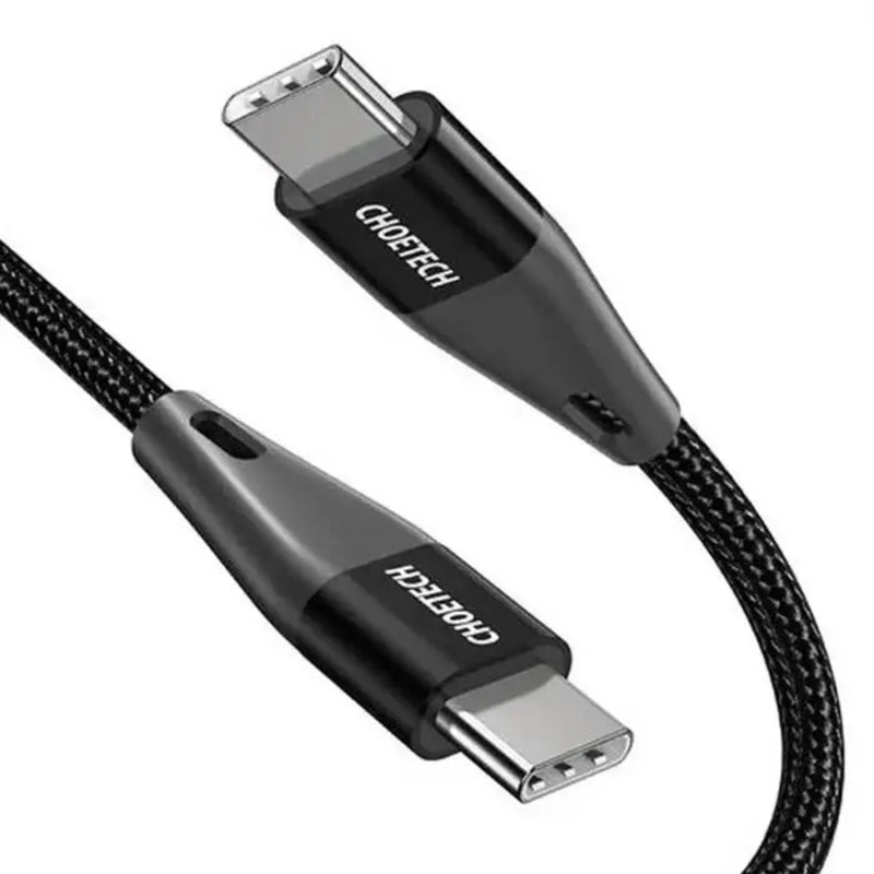Choetech USB-C To USB-C PD 60W Cable 1.2m – Black XCC-1003