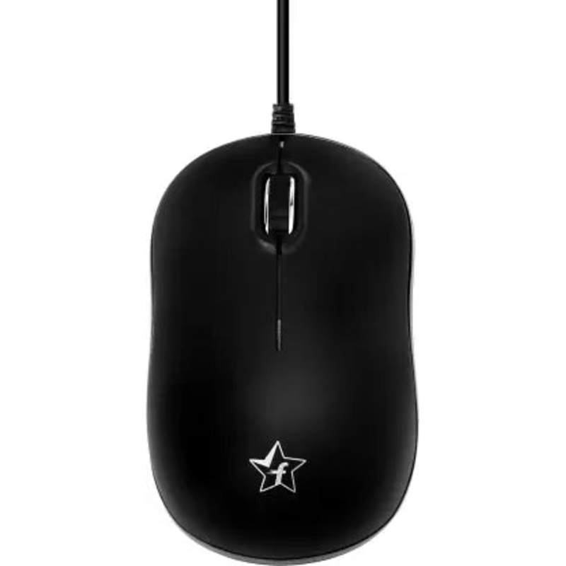 (Open Box) Flipkart SmartBuy Wired Optical Mouse  (USB 2.0, Black)