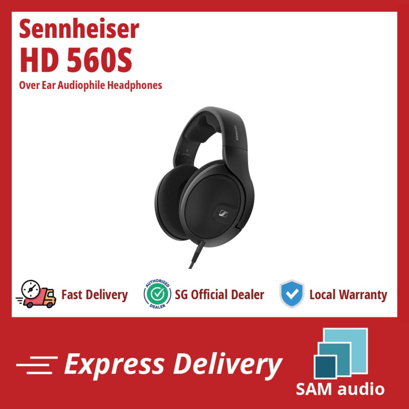 [SG] Sennheiser HD 560S (HD560S) – Over Ear Audiophile Headphones