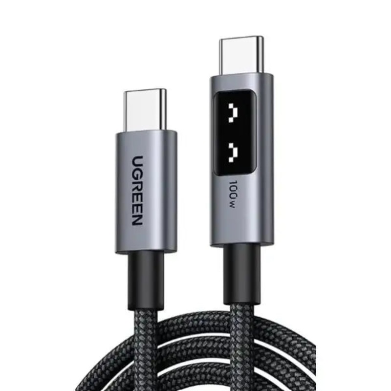 Ugreen USB C To USB C PD 5A Fast Charging Cable 2m -Black