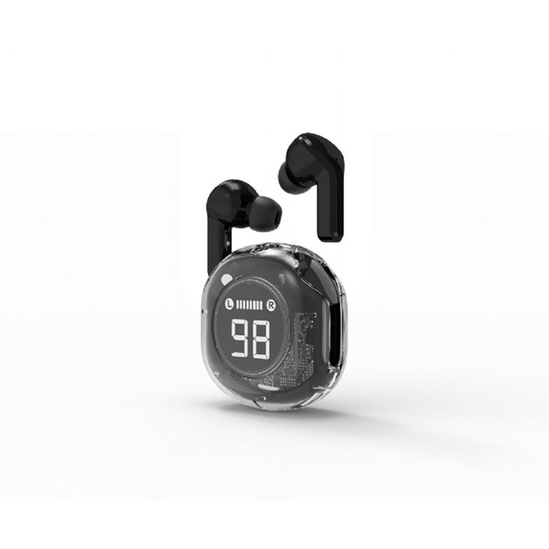 Gembird TWST-01-BK Transparent TWS In-ears Wireless Black