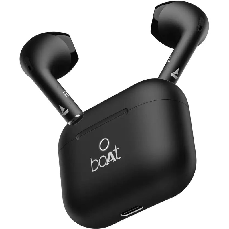(Open Box) boAt Airdopes Alpha with 35 HRS Playback, 13mm Drivers, Dual Mics ENx & Beast Mode Bluetooth Headset  (Jet Black, In the Ear)