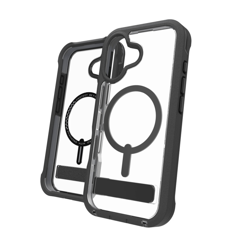 ZAGG – Rainier Snap Case with Kickstand for Apple iPhone 17 Series