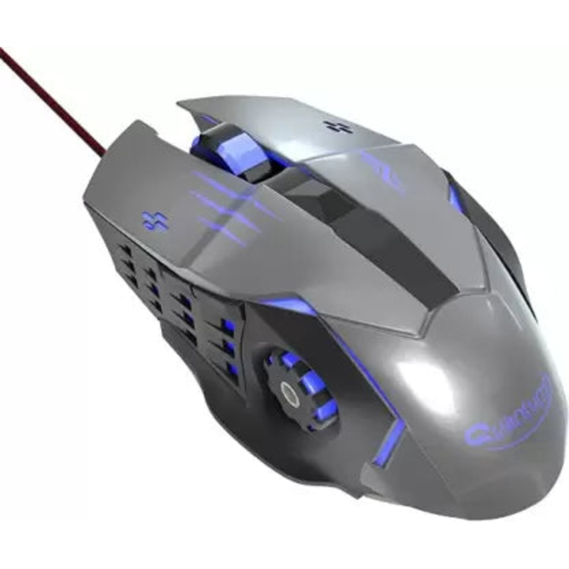 (Open Box) QUANTUM QHM-286G SNYPE 2.0 Wired Optical Gaming Mouse  (USB 2.0, Grey)