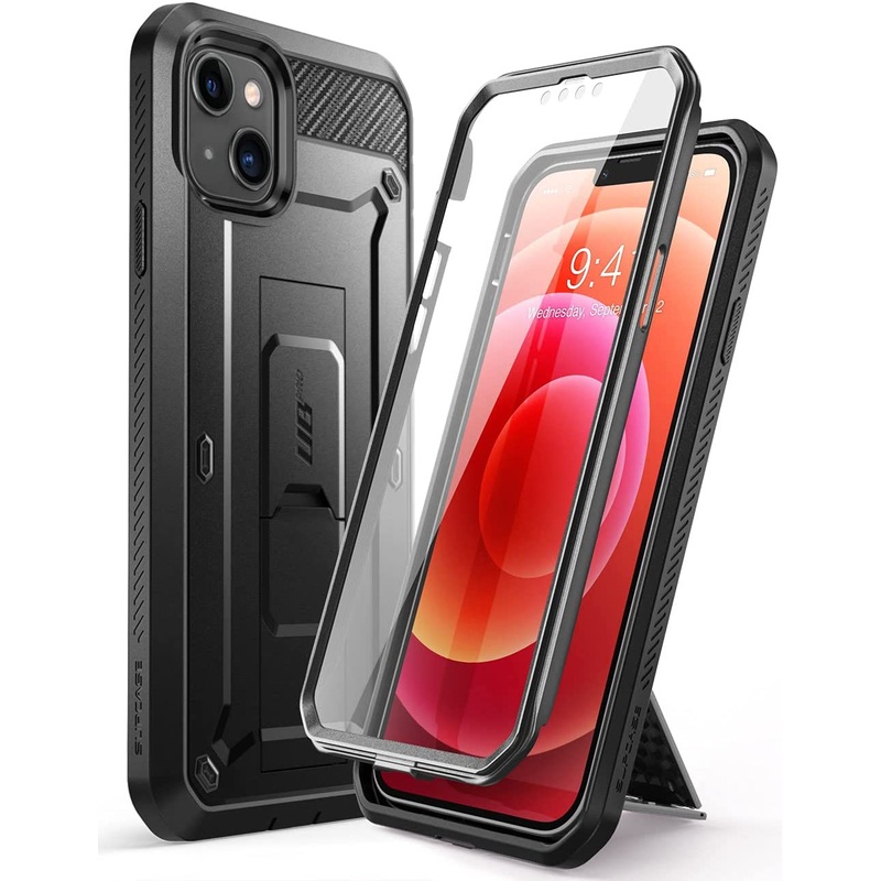 Supcase Unicorn Beetle Pro Holster Case for iPhone 13 (Black)