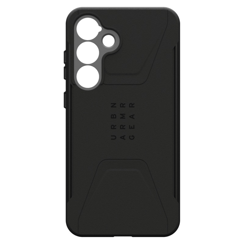 Urban Armor Gear Civilian Pro Case with Magnet for Samsung Galaxy S 2025 Medium Black