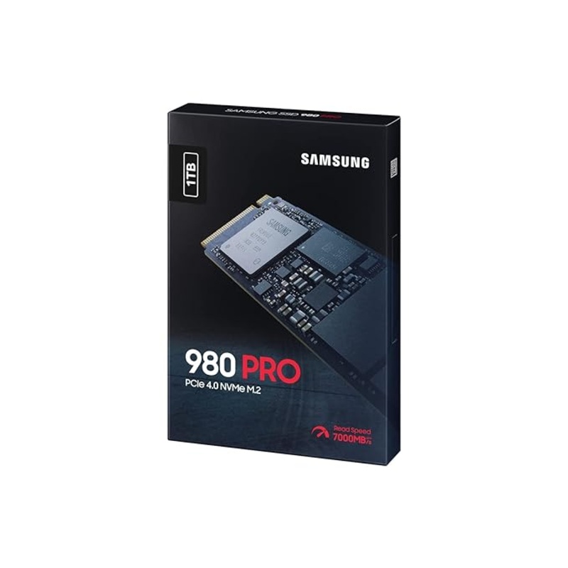 (Open Box) Samsung 980 PRO 1TB PCIe 4.0 NVME M.2 SSD (MZ-V8P1T0BW)