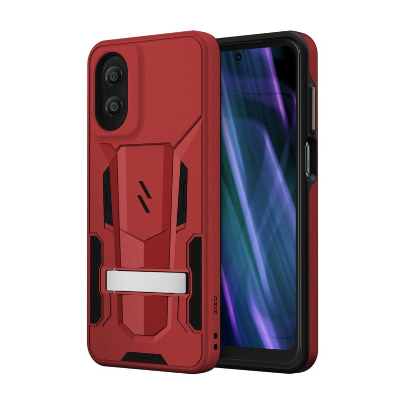 ZIZO TRANSFORM Series moto g Play (2024) Case – Red
