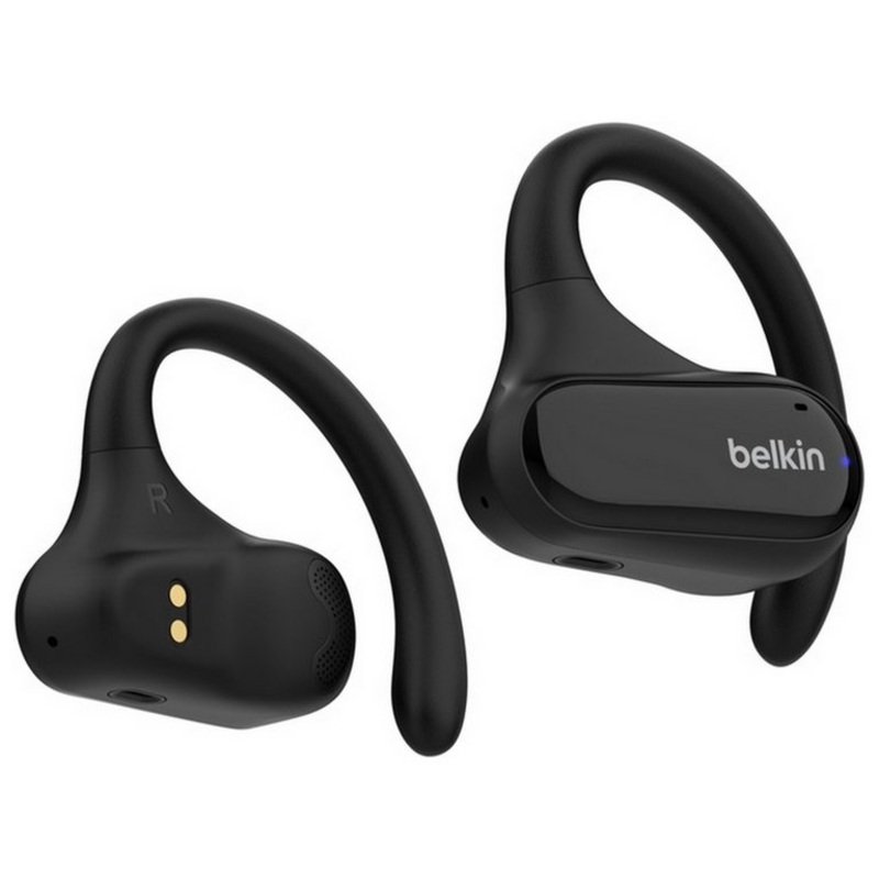Belkin Soundform Clearfit Open-Ear Wireless Earbuds  Black