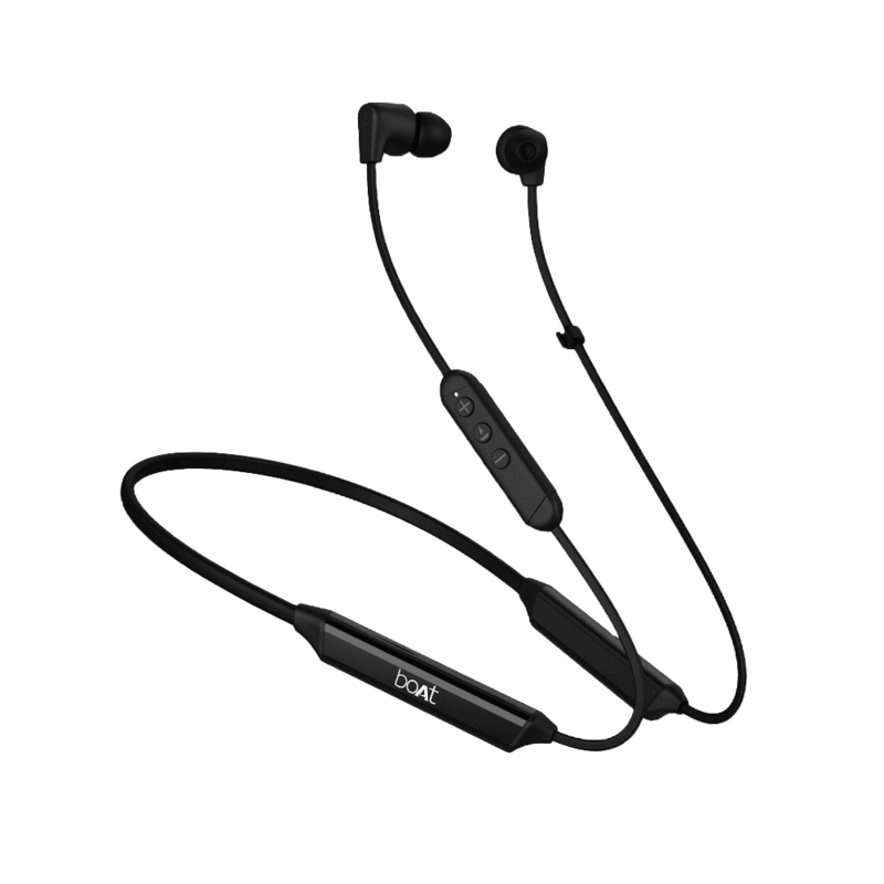 boAt Rockerz Trinity Wireless Neckband Earphones | Cosmic Black