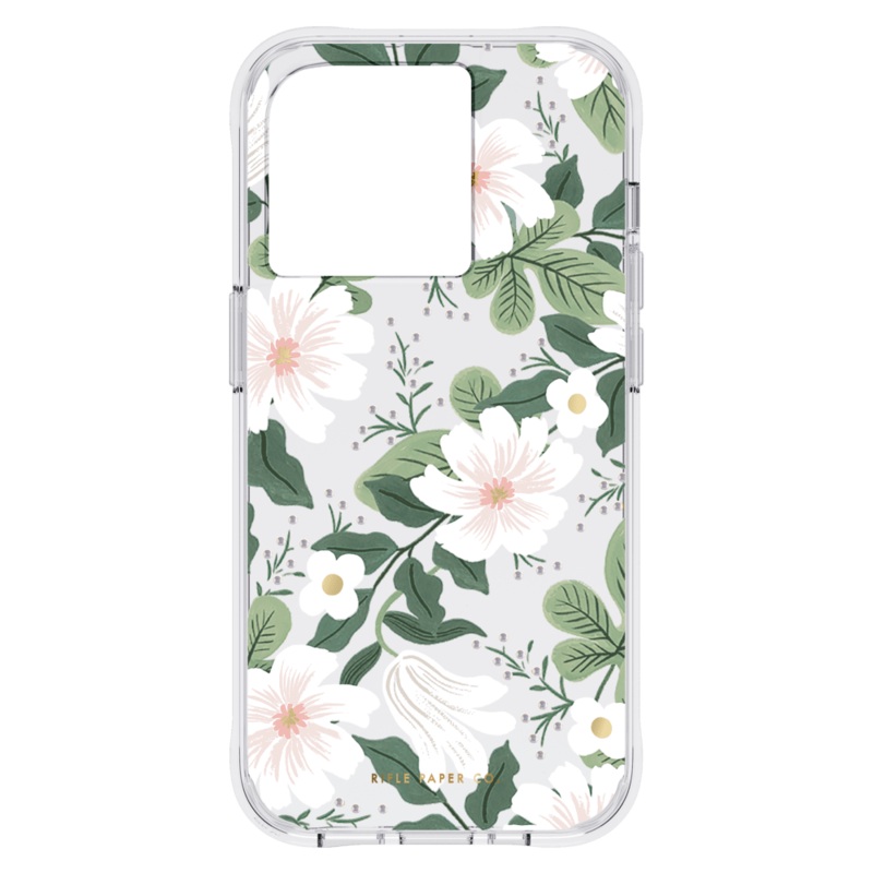 Rifle Paper Co Ultra Slim Antimicrobial Case for Apple iPhone 14 Pro