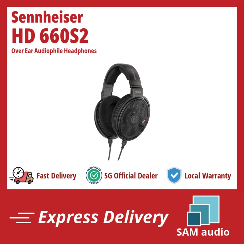 [SG] Sennheiser HD 660S2 (HD660S2) – Over Ear Audiophile Headphones