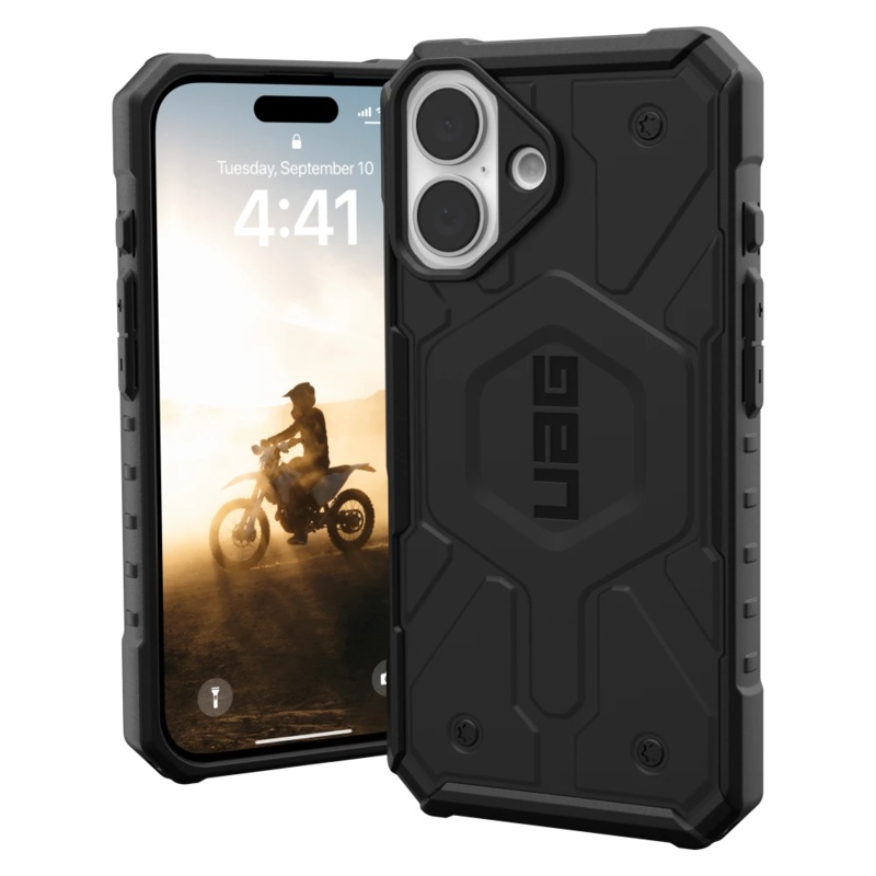 Urban Armor Gear (UAG) – Pathfinder MagSafe Case for Apple iPhone 16 – Black