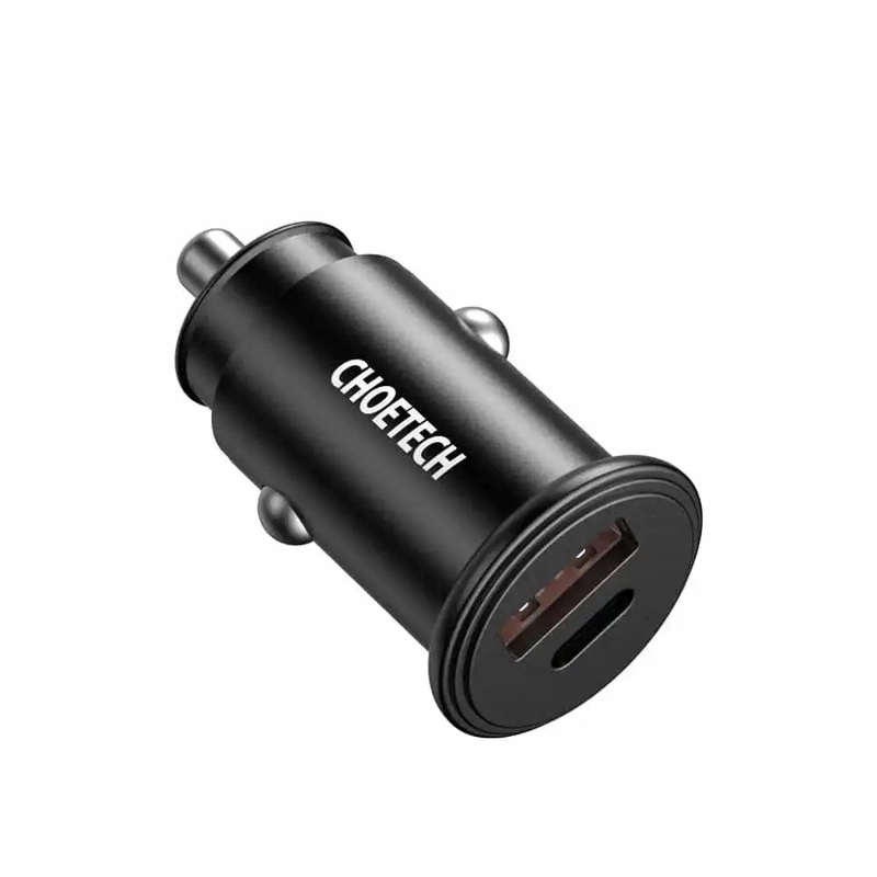 Choetech Super Mini PD 3.0, 30 W Fast Car Charger TC0006