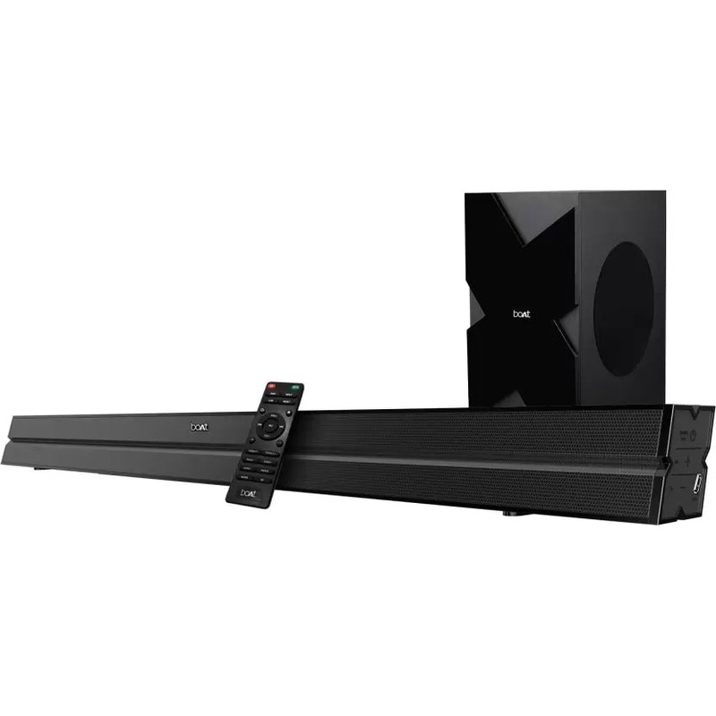 (Open Box) boAt Aavante Bar 2000 160 W Bluetooth Soundbar  (Premium Black, 2.1 Channel)