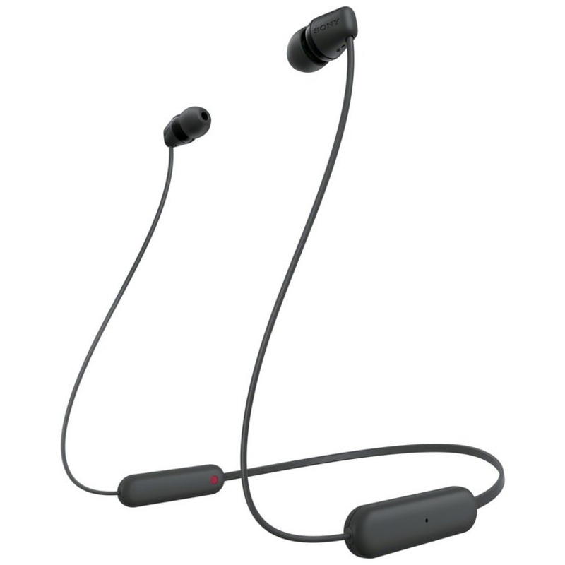 Sony WI C100 In-Ear Wireless Headphones – Black