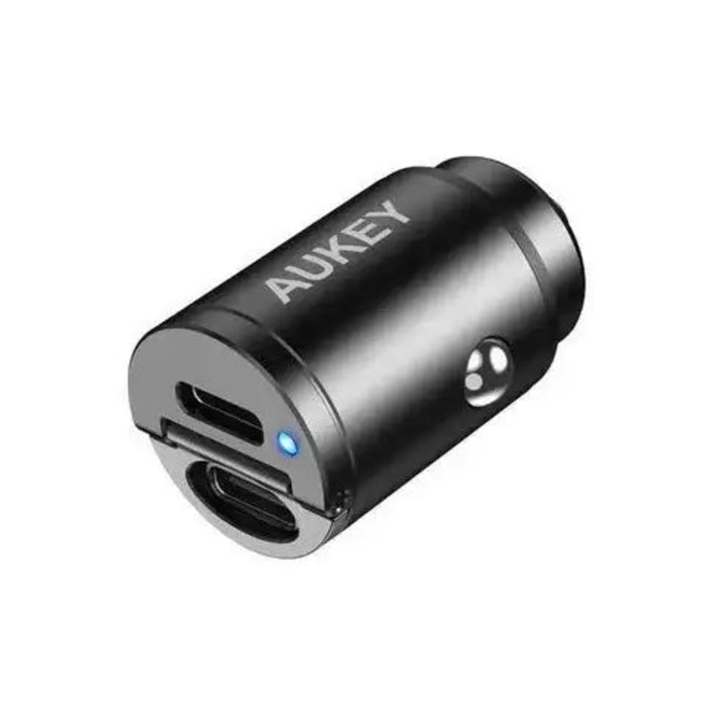 Aukey PD 30W Dual USB Nano Car Charger