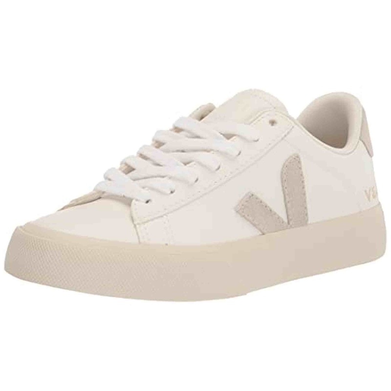 Veja Women’s Campo Sneakers, Extra White/Natural Suede, 7 Medium US