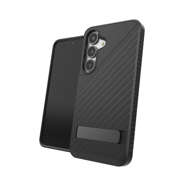 ZAGG – Crystal Palace Case with Kick Stand for Samsung Galaxy S25 Plus