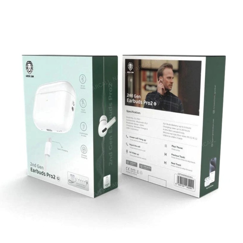 Green Lion Earbuds Pro 2 G1 – USB-C