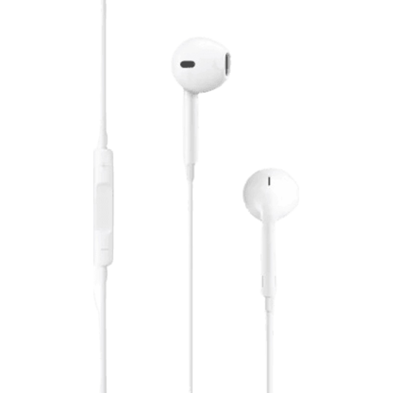 APPLE EarPods with 3.5mm Headphone Plug Wired Headset | White