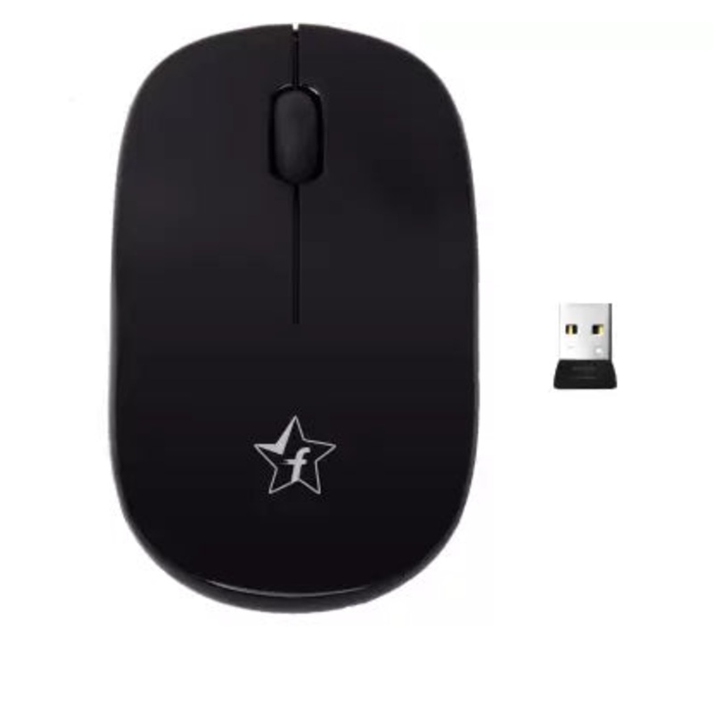 (Open Box) Flipkart SmartBuy KM-206W Wireless Optical Mouse  (USB, Black)