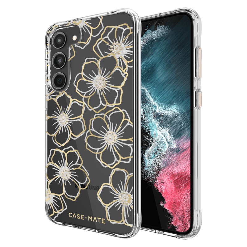 Case-Mate Floral Gems Case for Samsung Galaxy S23 Plus Multi-Color